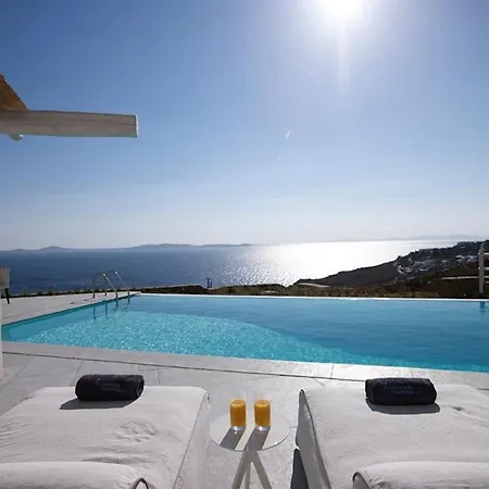 Villa Houlakia Azure Mykonos Sea Views Private Pool Near Mykonos Town