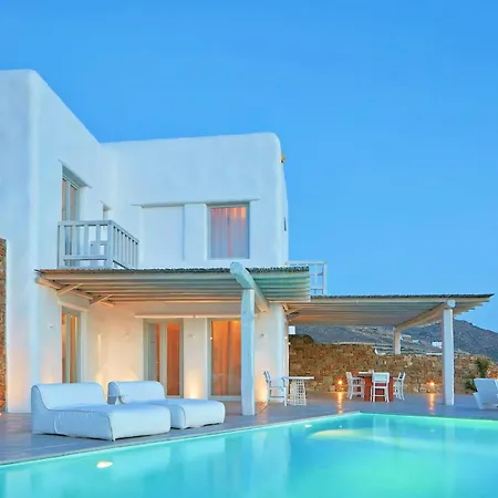 Houlakia Azure Mykonos Sea Views Private Pool Near Mykonos Town Villa