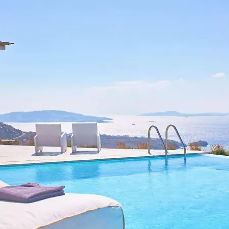 Houlakia Azure Mykonos Sea Views Private Pool Near Mykonos Town * Fanari