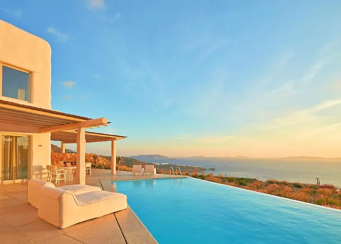 Villa Houlakia Azure Mykonos Sea Views Private Pool Near Mykonos Town * Fanari (Mykonos)